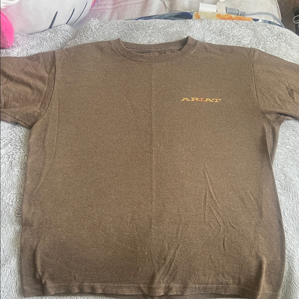 Ariat Brown Crew Neck T-Shirt
